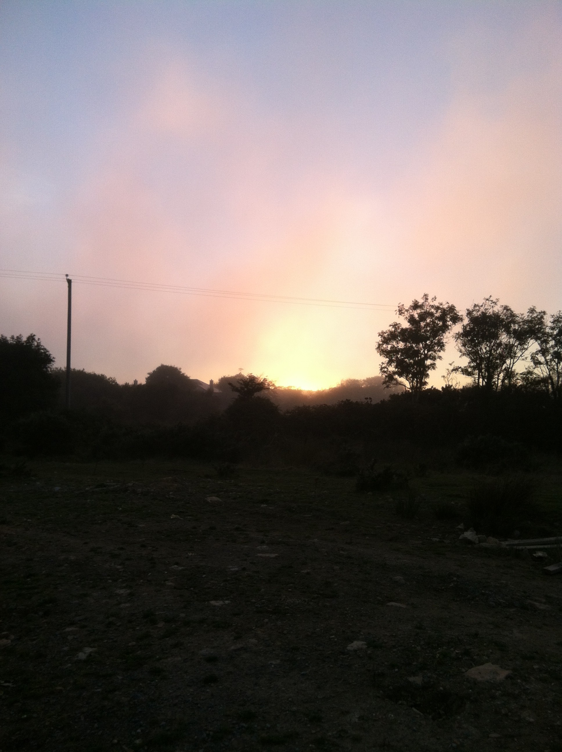 I really can't beat coming home to this most evenings. Plus, every Teach Bhríde V blog post needs a good sunset picture.